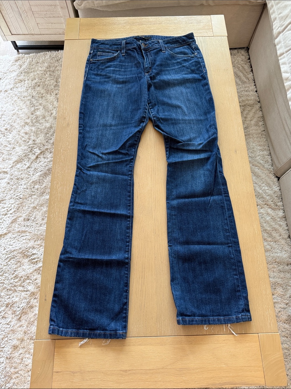 Joe's Jeans Dark Blue Bootleg Jeans